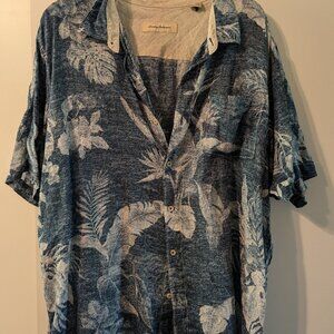 Tommy Bahama XXL Linen Hawaiian Shirt